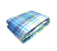 INTRECCI Copriletto Trapuntino Matrimoniale Primaverile, Microfibra Stampata 260x260 cm, Leggero, Anallergico, Duck Friendly, Made in Italy