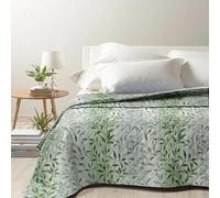 INTRECCI Copriletto Trapuntino Singolo Primaverile, Microfibra Stampata 170x260 cm, Leggero, Anallergico, Duck Friendly, Made in Italy