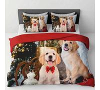 INTRECCI Copripiumino in Cotone Sogni d’Oro, Parure Copri Piumino con Federe Set Sacco Piumone Disponibile in più Fantasie (Set Sacco 1 Piazza e Mezza + 1 Federa, Dis. 72 Golden)