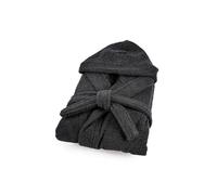 INTRECCI HOME Accappatoio Uomo e Donna, in Puro Cotone Jacquard 500 g, Taglia XL, Morbidezza Extra, Avvolgente, con Cappuccio e Tasche, Elegante e Confortevole, Modello: Amelie