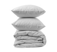 INTRECCI HOME Parure Copripiumino Matrimoniale, in Puro Cotone, Sacco Copripiumino 255x200 cm + 2 Federe 52x82 cm, Made in Italy, Elegante e Confortevole, Morbidezza Suprema