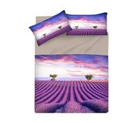 INTRECCI Set Lenzuola Matrimoniali in Cotone, Stampa Alta Qualità, Lenzuolo Sotto + Lenzuolo Sopra + 2 Federe, Comfort, Morbidezza, per Pelli Sensibili, non Stringe in Lavatrice. Fantasia: Provence