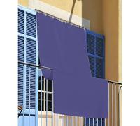 INTRECCI Tenda da Sole per Esterno, Tenda da Sole per Balconi, Impermeabile, a Caduta, 145x250 cm con Occhielli Laterali, Telo Ombreggiante, Riduce Luce e Calore, Migliora la Privacy, Colore Blu