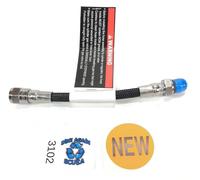 Intrecciato Immersioni 6 " 15cm ad Alta Pressione HP Tubo Spg Calibro & Suunto