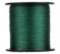 Intrecciato Linea da pesca 1pc 300m PE Intrecciato 4 Fili Super Strong Fishing Lines Multi-filamento Fish Rope Cord Green(0.6)