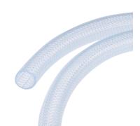 Intrecciato Rinforzato PVC Tubo 16mm ID 2m Trasparente Alto Pressione