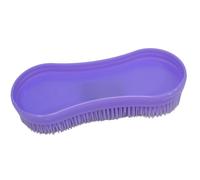 Intrepid International Magic Horse Brush per kit di toelettatura per cavalli con cuscinetti a cavallo di plastica resistenti per la toelettatura viol