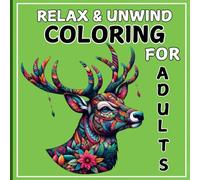 Intricate Animal Patterns: A Coloring Book for Adults: Relax and Unwind with Beautifully Designed Animals and Captivating Patterns | Stress Relieving Designs Animals | 50 Interior pages