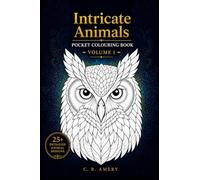 Intricate Animals Pocket Colouring Book Volume 1