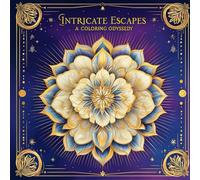 Intricate Escapes: A Coloring Odyssey: Escape from daily stresses or routine into a world of creativity and tranquility.