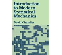 INTRO MODERN STATISTICAL MECHANICS