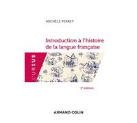 Introduction à l'histoire de la langue française