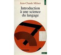 Introduction à une science du langage