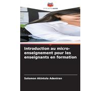 Introduction au micro-enseignement pour les enseignants en formation