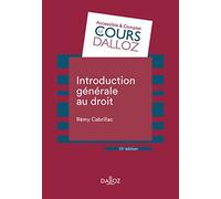 Introduction générale au droit