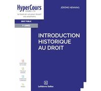 Introduction historique au droit