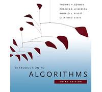 Introduction to Algorithms, third edition