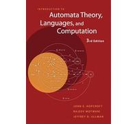 Introduction to Automata Theory, Languages, and Computation