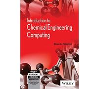 INTRODUCTION TO CHEMICAL ENGINEERING COMPUTING [Paperback]