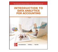 Introduction to Data Analytics for Accounting (International edition) Textbook only