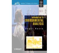 INTRODUCTION TO ENVIRONMENTAL ANALYSIS : ANALYTICAL TECHNIQUES IN THE SCIENCES