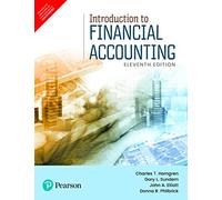 Introduction To Financial Accounting 11Th Edition