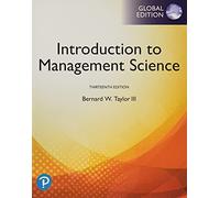 Introduction to Management Science, Global Edition