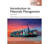 Chapman Steve – Introduzione alla gestione dei materiali – Edizione globale