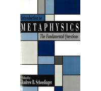 Introduction to Metaphysics - Schoedinger Andrew B.