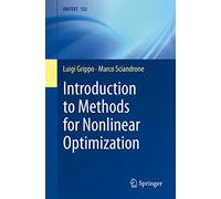 Introduction to Methods for Nonlinear Optimization: 152