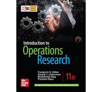 INTRODUCTION TO OPERATIONS RESEARCH, 11TH EDITION