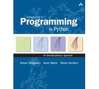 Introduction to Programming in Python: An Interdisciplinary Approach
