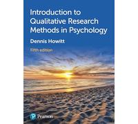 Introduction to Qualitative Research Methods in Psychology