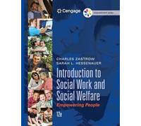 Introduction to Social Work and Social Welfare: Empowering People