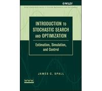 Introduction to Stochastic Search and Optimization: Estimation, Simulation, and Control