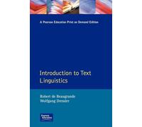 Introduction to Text Linguistics