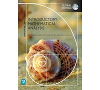 Introductory mathematical analysis for business, econom