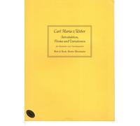 INTRODUKTION, THEMA E VARIATIONEN Carl Maria von Weber fur Klarinette und Streichquartet - INTRODUZIONE, TEMA E VARIAZIONI per Clarinetto e Quartetto d'archi set parti ed. B. & B.