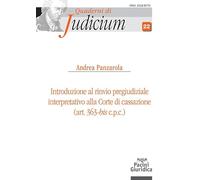 Introduzione al rinvio pregiudiziale interpretativo alla Corte di Cassazione (art. 363 p.c.)