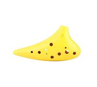 Introduzione Alla Scuola Di Ocarina Per Principianti Strumento Ocarina In Plastica A 12 Fori Con AC Alto Do (Color : Yellow)