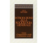 Introduzione alla sociologia generale