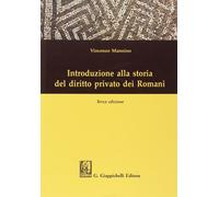 Introduzione alla storia del diritto privato dei romani [Paperback] [Sep 12, 201