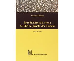 Introduzione alla storia del diritto privato dei romani [Paperback] [Sep 12, 201
