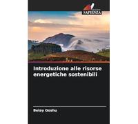 Introduzione alle risorse energetiche sostenibili