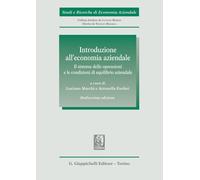 Introduzione all'economia aziendale. Il sistema delle operazioni e le cond...