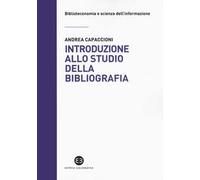 Introduzione allo studio della bibliografia
