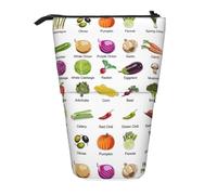 Introduzione di vari Verdure Verticale Retrattile Matita Sacchetto di Immagazzinaggio Giornaliero per la Scuola