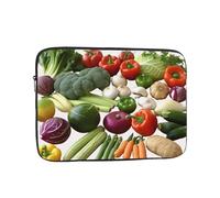 Introduzione di Varie Verdure Caso Del Computer Portatile 13 pollici, TSA Manicotto Del Computer Antiurto Protettivo Del Notebook Caso Impermeabile Copertura Del Computer Valigetta Borse Uomini Donne