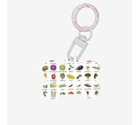 Introduzione di varie verdure che stampano Dog Tag a forma di osso a doppia faccia modello Dog ID Tag a forma di osso Tag per animali domestici Tag collare per cani