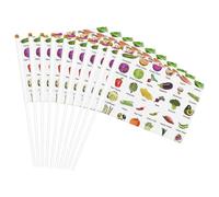 Introduzione di varie verdure Stampa Bandiere palmare Bandiere Versatile Parata Feste Celebrazione Vacanze Matrimonio Home Decor